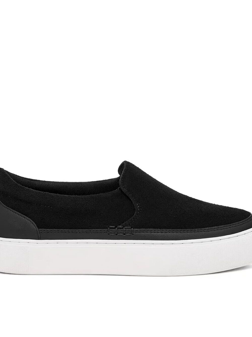 NWT UGG Zilo Slip-On Sneaker – Black Suede – Women’s Size 9 - Picture 7 of 10